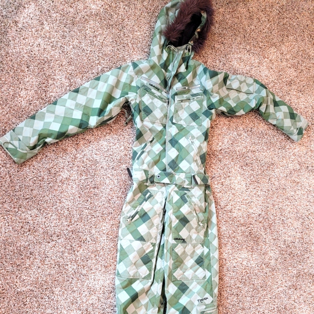 Vintage Tara Dakides Billabong Snowsuit onesie